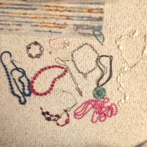 Huge Lot Of Necklaces, Bracelets, 1 Ring